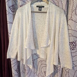 gorgeous gold sequin shrug